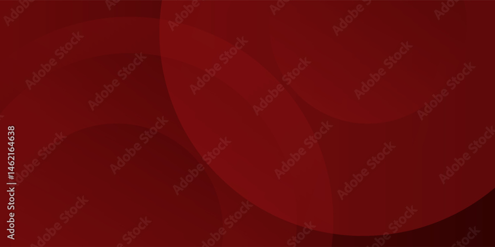 Poster red abstract background. dynamic shapes composition.