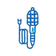 workshop light car repair tool icon doodle illustration