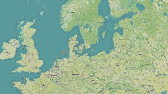 Amager Island in the Kattegat. Zoom