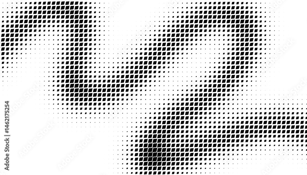 Poster black and white abstract halftone pattern for modern background. made dynamic lines effect. vector f