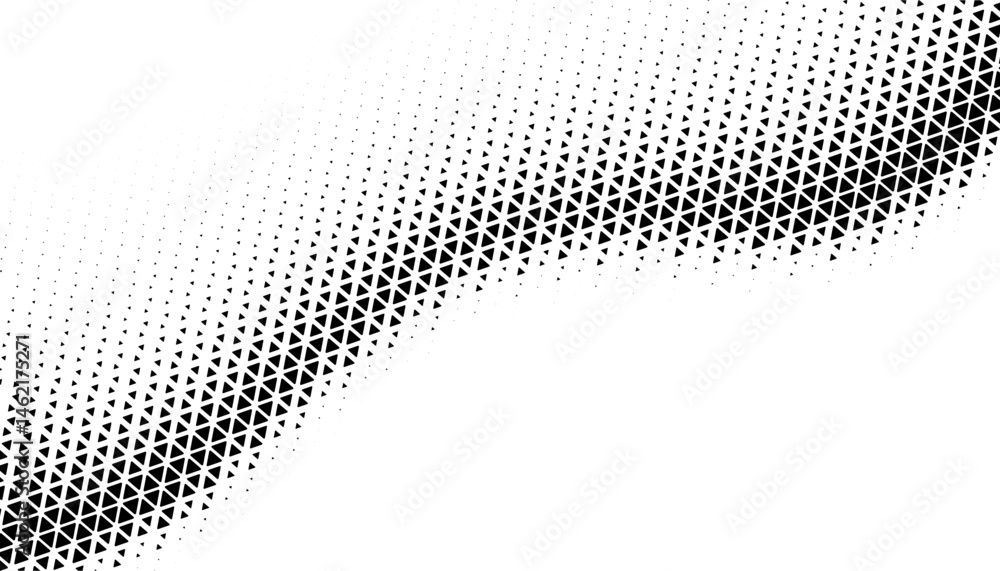 Poster smooth transition of geometric pattern with halftone effect for sporty background and jersey design.