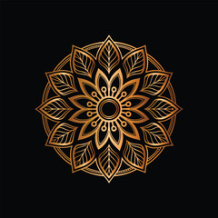 Aesthetic Oriental Mandala Pattern Vintage Floral Design for Yoga, Meditation, and Decorative Art Gifts