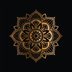 Aesthetic Oriental Mandala Pattern Vintage Floral Design for Yoga, Meditation, and Decorative Art Gifts