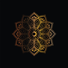 Aesthetic Oriental Mandala Pattern Vintage Floral Design for Yoga, Meditation, and Decorative Art Gifts