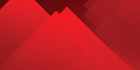 Fototapeta premium Abstract red geometric shapes background. abstract vector illustration eps10