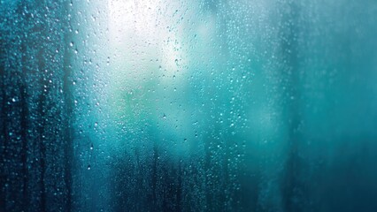 Obraz premium 結露した窓ガラス_2