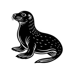 seal-vector-silhouette