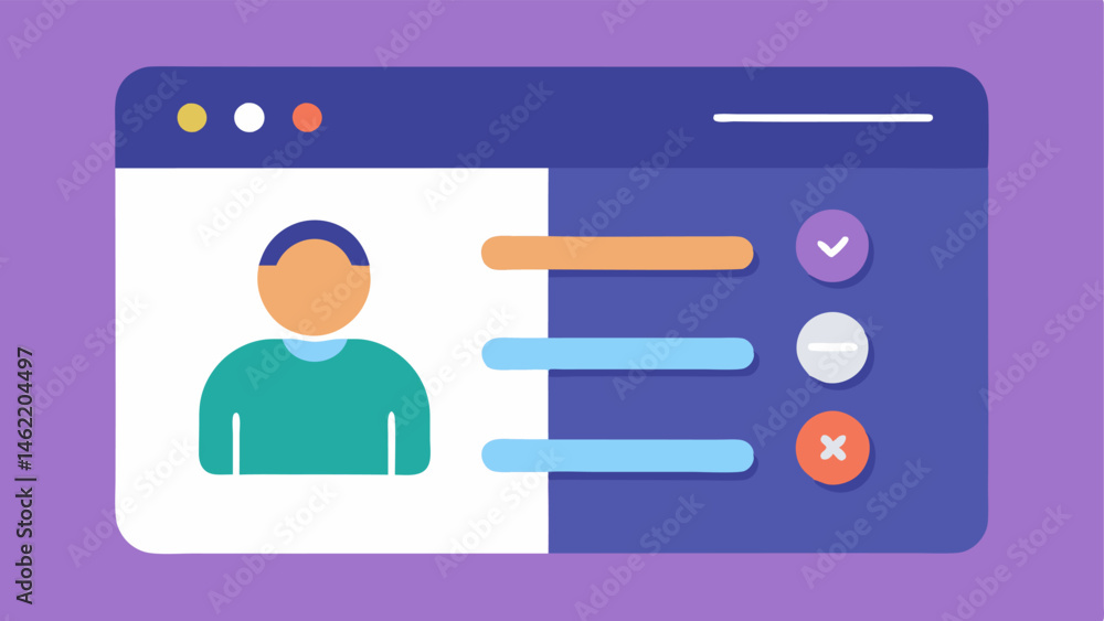 Poster profile page with accessibility options a user profile interface featuring customizable accessibilit
