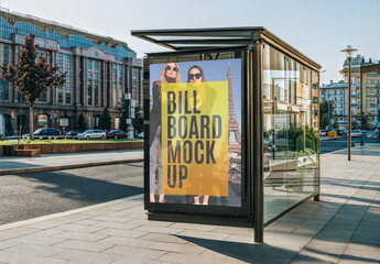 Street Billboard Mockup 15