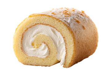 Vanilla Swiss Roll Cake