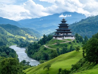 Mountain Valley Temple