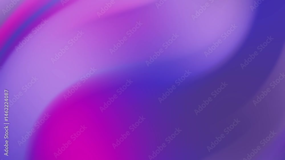 Poster smooth purple and pink gradient animation with flowing motion. ideal for presentation backgrounds an