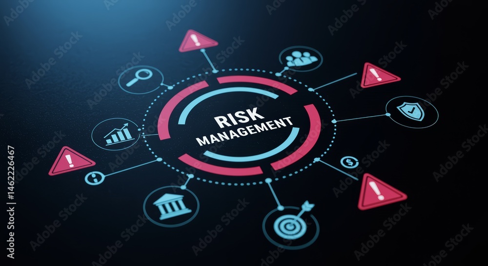 Poster effective risk management strategies for businesses in a digital environment tools practices and ins