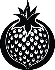  Pomegranate silhouette