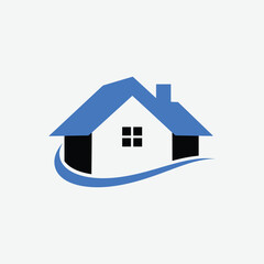 Discover a professional and stylish logo design for apartment complexes, featuring minimalist graphics, modern typography, geometric shapes, and a blue and white color scheme. Perfect for real estate 