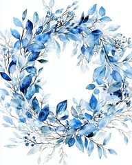 Obraz premium An artistic representation of winter foliage ideal for various invitation types.