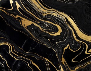 black and gold marble texture luxurious stone background