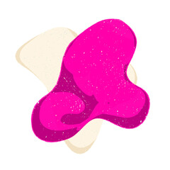 vector illustration of pink 