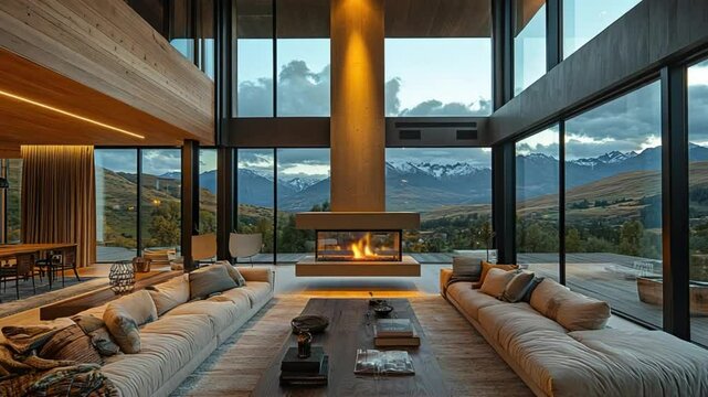 modern otago highlands retreat video new zealand interior house