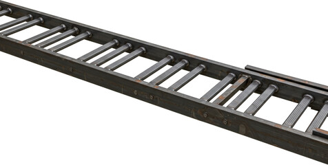 Heavy Duty Steel Loading Ramp Industrial Metal Gantry Sturdy Freight Access