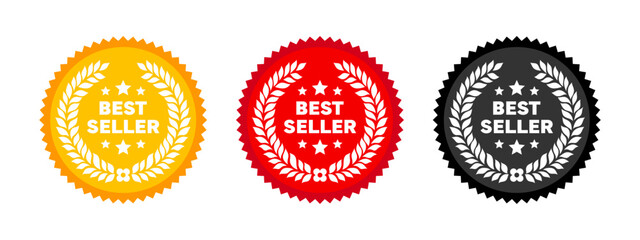 Best seller badge logo. Best seller badge stamp