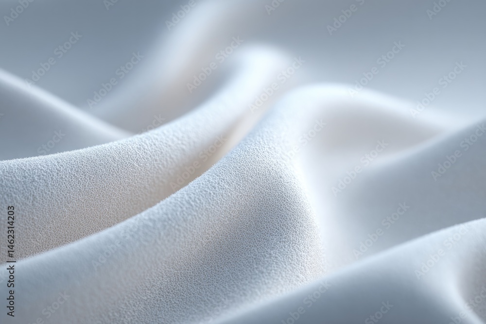 Poster close-up of perfectly smooth surface mimicking human skin emphasizing flawless texture with abundant