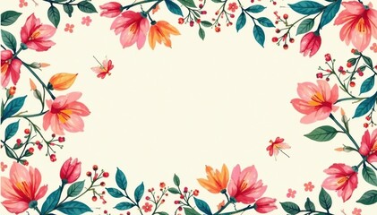 Obraz premium Small scale repeating floral motif, pastel hues, background, design, seamless pattern