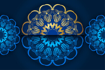 Intricate Mandala with Cultural and Luxury Theme Elements

