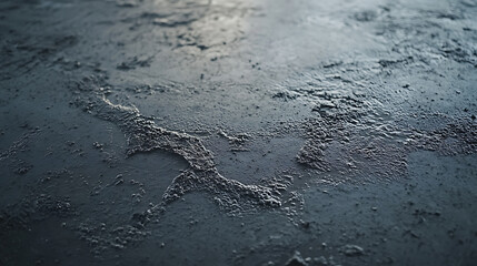 Textured Concrete Surface with Cracks and Stains
