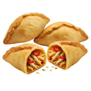 Fataya Turnovers Filled with Fish & Chili