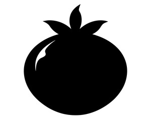 Pomegranate Silhouette Vector Design, Pomegranate SVG Clipart