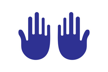 Raising Hands Icon Design