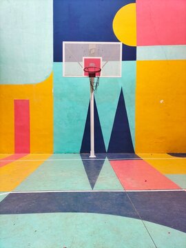 Pista de baloncesto, cancha de basket