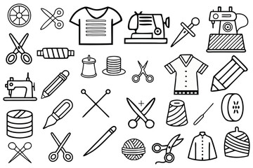 set of sewing accessories