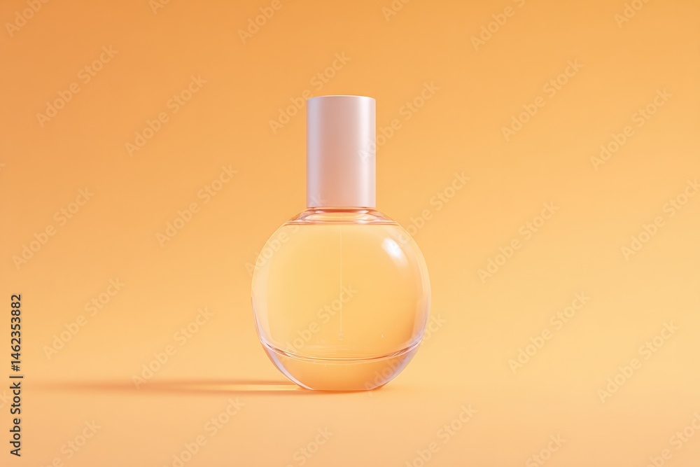 Poster capture essence of seasonal aromas with single object on smooth solid color background