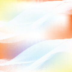 Gradient background wave minimalist style design