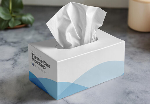 Tissue Box Mockup 6