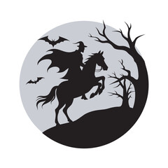 Haunted Hollow Ride Through Foggy Woods