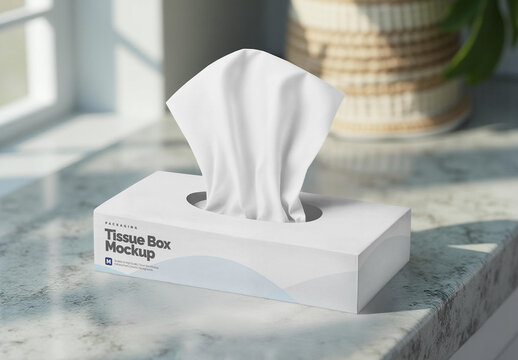 Tissue Box Mockup 5