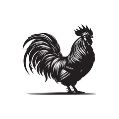 Bantam Chicken Vector (4).eps