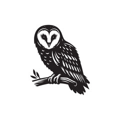 Barn Owl Vector (3).eps