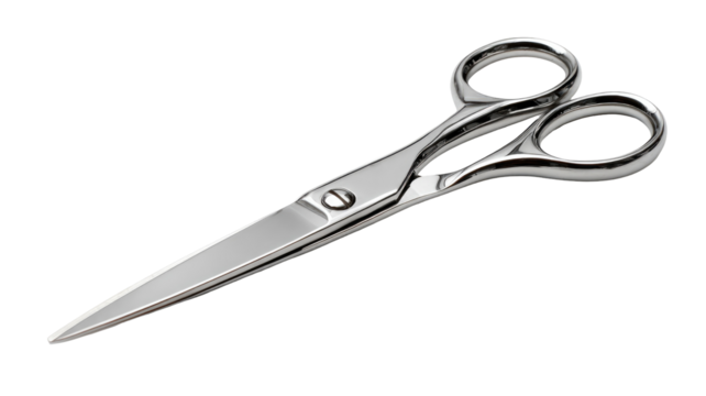 Scissors Isolated on Transparent Background

