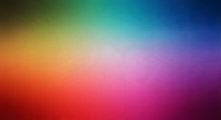 Obraz premium Vibrant Rainbow Gradient Background Abstract Colorful Texture for Design Projects