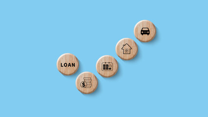 Loan, Financial loan agreement concept, investment and finance concept, fundraising, Personal Loan Assessment and Loans concept. Financial loan agreement