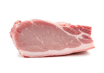 Fresh raw pork loin