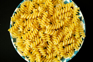  Italian Dried Fusilli Pasta Food Staple