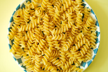  Italian Dried Fusilli Pasta Food Staple
