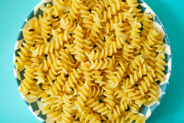 Italian Dried Fusilli Pasta Food Staple
