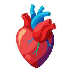 Fototapeta premium Heart Icon design image 