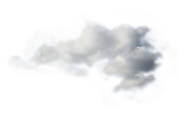 Isolated clouds,dark rain clouds, abstract white steam or smoke. Fragrance cloud from an aromatherapy diffuser.